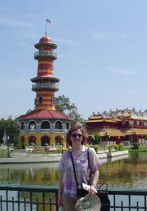 Carlyn at Bang Pa-In, Thailand